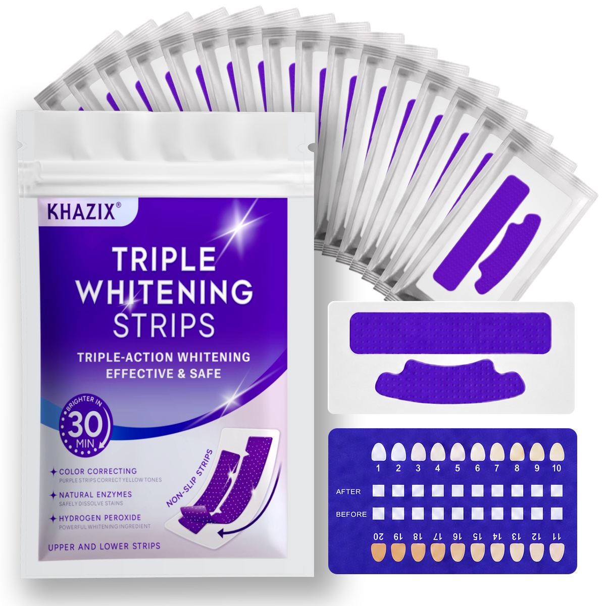Набор из 7 полосок для ухода з – обзор и цена Teeth Whitening Kit